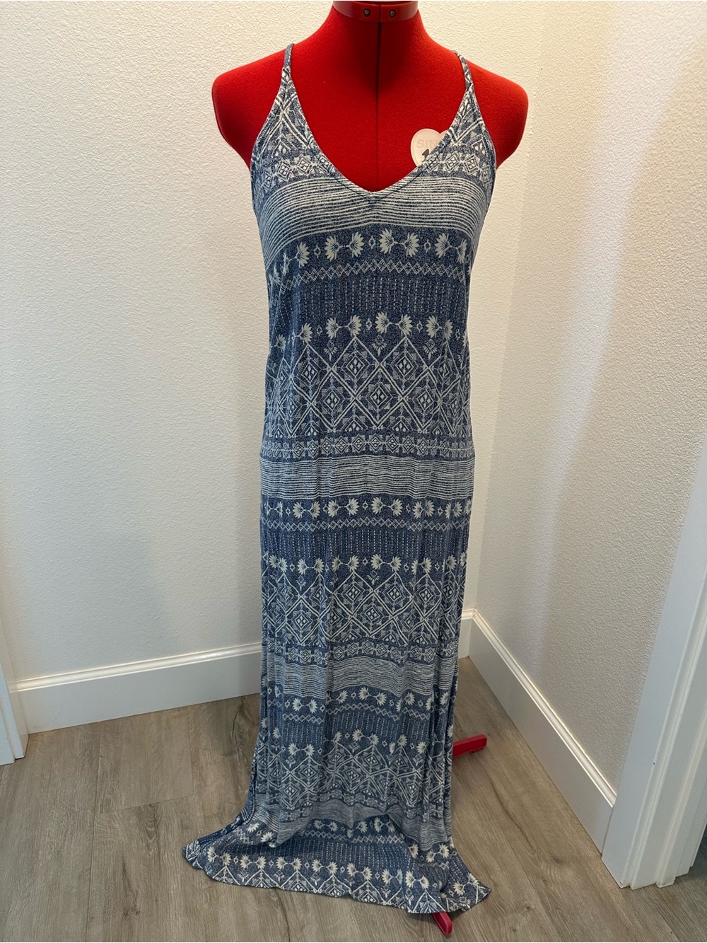 Roxy - Patterned Maxi Dress -Women's Size Extra Small